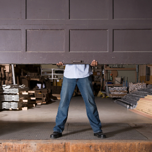 Your garage door only opens halfway